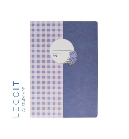 Caderno Agrafado A4 Quadriculado PROVENCE Vichy 48Fls 1un