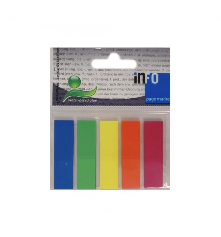 Separadores Film Adesivos 12x44mm Sortido 125un