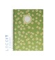 Caderno Espiral A4 Quadriculado FLOWERS Verde 80Fls 1un