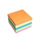 Bloco Notas Aderentes 075x075mm 6 Cores Cubo 450 Folhas