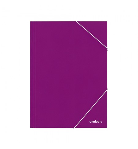 Capa Elásticos A3 Ambar School Cartolina Plastificada 1un