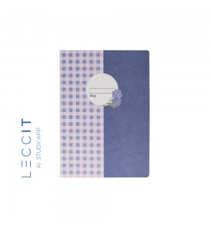 Caderno Agrafado A5 Pautado PROVENCE Vichy 48Fls 1un