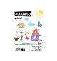 Papel Manteigueiro A4 120g Bloco 10 Folhas