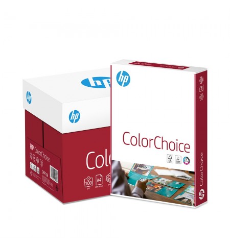 Papel 100gr Fotocopia A4 HP Color Choice 1x500Fls