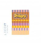 Caderno Agrafado A5 Quadriculado VINTAGEY Stripes 48Fls 1un