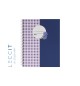 Caderno Espiral A5 Pautado PROVENCE Vichy 80Fls 1un