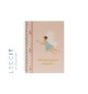 Caderno Espiral A5 Quadriculado FAIRIES Rose 80Fls 1un