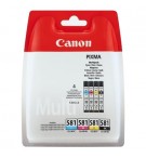 Pack Tinteiros Canon 581 4 Cores 2103C004 5,6ml