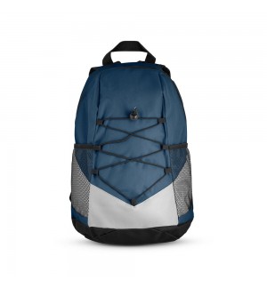 Mochila Turim em Poliéster Reciclado 600D Azul