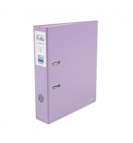 Pasta Arquivo L/L Ambar Classroom Mates c/Rado Pastel Roxo