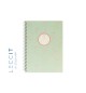 Caderno Espiral A5 Pautado LACES Verde 80Fls 1un