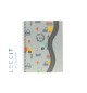 Caderno Espiral A5 Quadriculado PP PLAY ME Cars 80Fls 1un