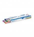 Lápis Grafite 2HB Giotto Matita com Borracha Cx 12un
