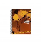 Caderno Espiral A5 Quadriculado Ambar Mad Speed 120Fls