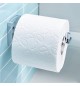 Suporte Papel Higiénico Extra Autoadesivo Cromado Tesa Klaam