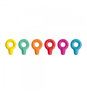 Lápis de Cera 06 Cores Maped Early Age My First (+1Ano)