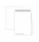 Envelopes Saco 250x353mm B4 Branco 120g c/Fole 40mm 50un