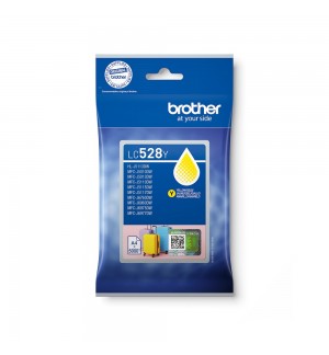 Tinteiro Brother LC528Y Amarelo 5000 Pág.