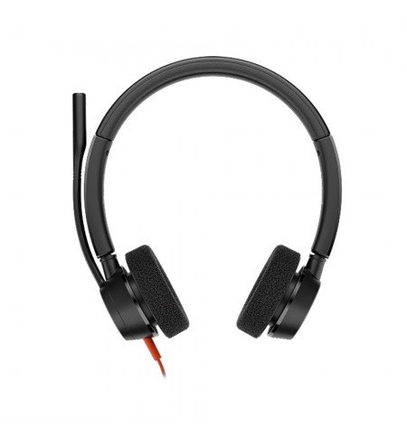 Headset USB-C + USB-A Poly 3320 Preto