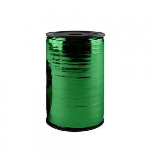 Fita Embrulho 10mmx100m Verde Metalizado 1 Rolo