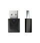 Adaptador Áudio USB-A para Bluetooth Preto