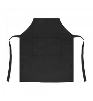 Avental com Peito 60x72cm com Bolso Central Preto
