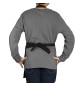 Avental com Peito 60x72cm com Bolso Central Preto