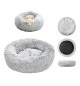 Cama para Cães e Gatos Redonda 50cm Cinzento
