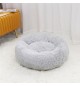 Cama para Cães e Gatos Redonda 50cm Cinzento
