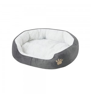 Cama para Cães e Gatos 50x40cm Cinzento