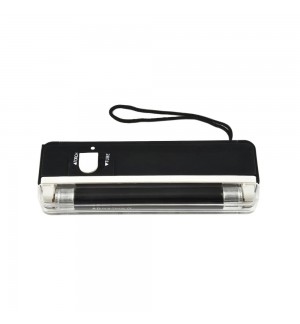 Detetor Notas Falsas UV LED Portátil Preto
