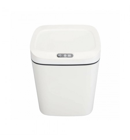 Contentor 12L Plástico com Sensor Branco
