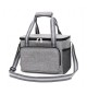 Mala Térmica de Viagem e Campismo 31x19x23cm 15L Cinzento