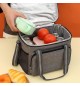 Mala Térmica de Viagem e Campismo 31x19x23cm 15L Cinzento