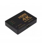 Switch HDMI 3 Portas Full HD c/ Comando