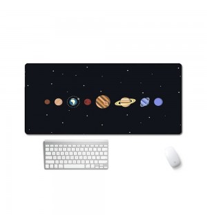Tapete para Rato e Teclado Gaming 80x30cm Planetas