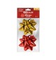 Laços Estrela para Embrulho 90mm 2un