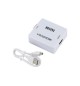 Conversor VGA para HDMI/Áudio Branco