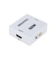 Conversor VGA para HDMI/Áudio Branco
