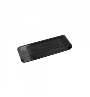 Pen Drive 256GB USB-C 3.2 DataTraveler 70 Preto