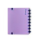 Caderno EcoSmart Classroom A5 PP Ambar Alfazema 100Fs