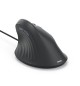 Rato com Fio Ergonómico Vertical ECM-500R Preto