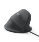 Rato com Fio Ergonómico Vertical ECM-500R Preto