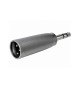 Adaptador XLR 3P Macho para Jack Stereo 6,35mm Macho