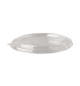 Tampas 15cm PLA para Saladeiras Transparente 50un
