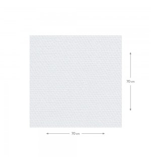 Toalhas Mesa Papel 70x70cm 60g Brilho 200un