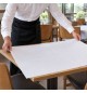 Toalhas Mesa Papel 90x90cm 35g (Eco) Cinza 200un