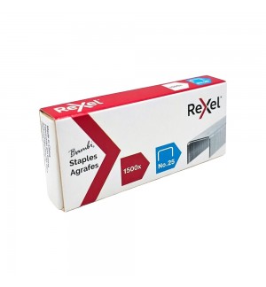Agrafos Nº25 21/4 Rexel Bambi (2/10 Folhas) Cx1500un