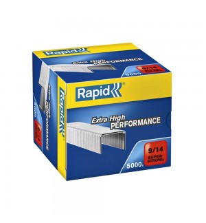 Agrafos 9/14 Rapid (80/110 Folhas) Cx5000un