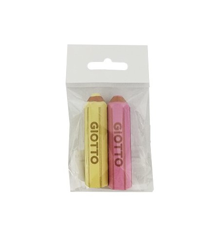 Borracha Happy Gomma Giotto Sortido Pastel Blister 2un